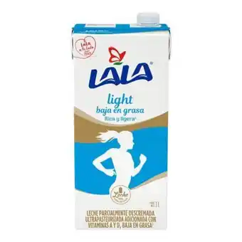 Leche lala light baja en grasa 1 lt