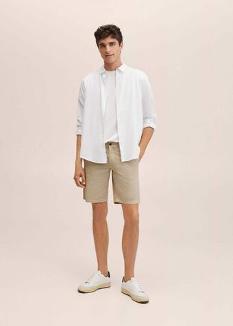 Bermudas chino algodón