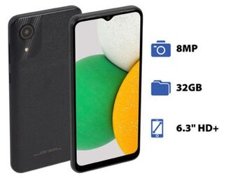 PCEL Smartphone samsung galaxy a03 core: procesador octa-core (hasta 1.60 ghz), memoria ram de 2gb, almacenamiento de 32gb, panta oferta