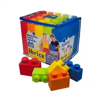 Ibrick bloques gigantes de construcción hule espuma 30 pzas 585084