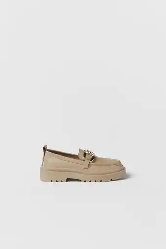 ZARA Kids/ mocasín piso track oferta