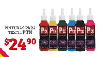 Pinturas para Textil Ptx
