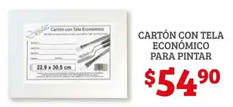 Soriana Híper Cartón con Tela Económico para Pintar oferta