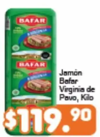Merza Jamón de Fabar Viginia de Pavo oferta