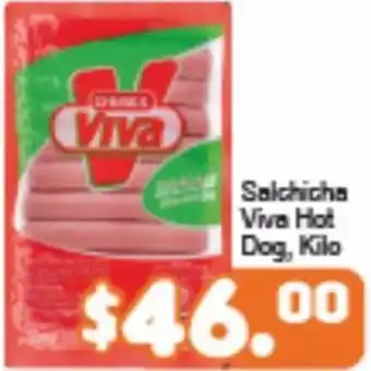 Merza Salchicha Viva Hot Dog oferta