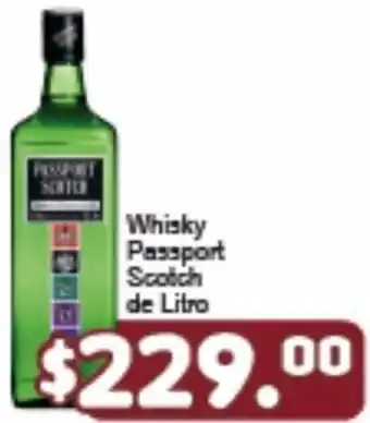 Whisky Passport Scotch de Litro