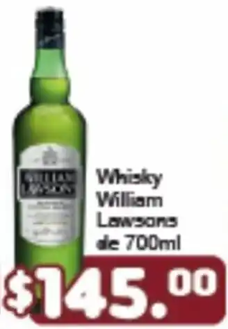 Merza Whisky William Lawsons 700ml oferta