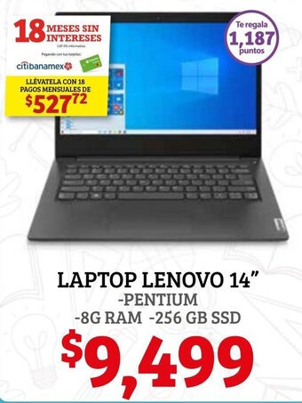 Laptop Lenovo 14"