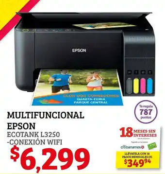 Soriana Híper Multifuncional Epson oferta