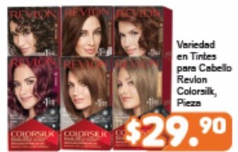Variedad en Tintes para Cabello Revlon Colorsilk Pieza