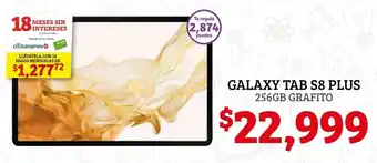 Soriana Híper Galaxy Tab S8 Plus oferta