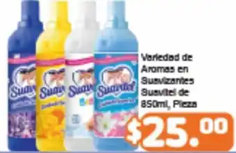 Variedad de Aromas en Suavizantes Suavitel de 850ml