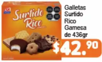 Galletas Surtido Rico Gamesa 436g