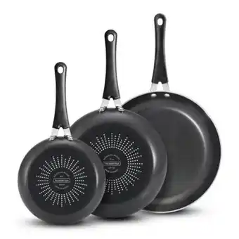 Sam's Club Juego de sartenes tramontina gris con 3 pzas oferta