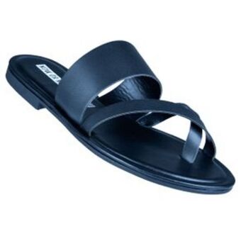 Sandalia de piso para dama now or never negro p20200