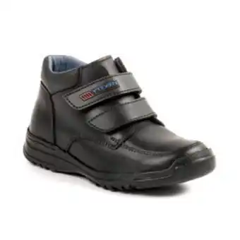 El Bodegón Bota escolar con doble velcro para niño yuyin negro 29150 oferta