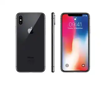 Iphone x apple de 64 gb color gris reacondicionado