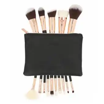 15 pieces rose gold makeup brushes set rose gold docolor