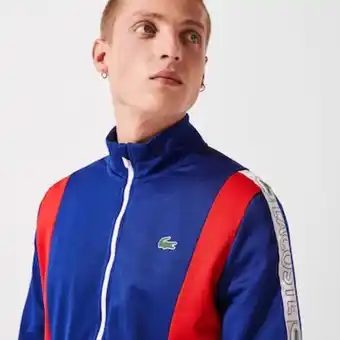 Chamarra para hombre lacoste sport color block
