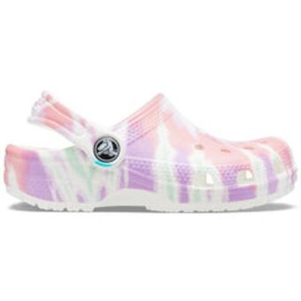 Crocs Kids’ classic tie-dye graphic clog oferta