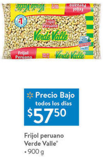 Walmart Frijol Peruano Verde Valle 900g oferta