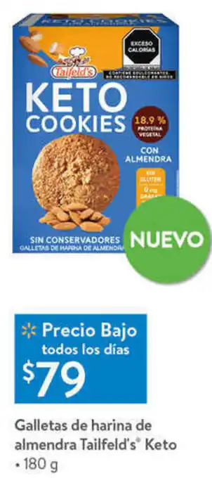 Galletas de Harina de Almendra Taifels's Keto 180g