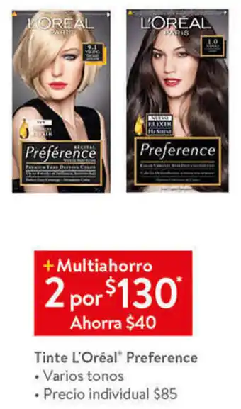 Tinte L'Oréal Preference