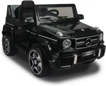 Feber mercedes g63 negra 12v + rc