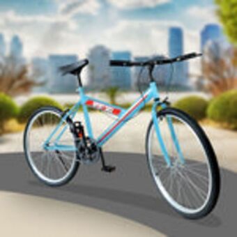 Waldos Bicicleta sportbike rodada 26, azul oferta