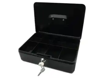 Cajón de dinero portátil grande nextep ne-161, color negro.