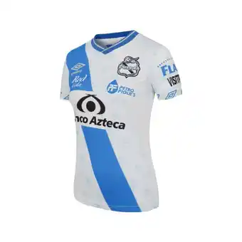 Jersey umbro futbol club puebla local fan 21/22 mujer