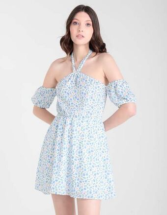 Suburbia Vestido mini non stop floral oferta