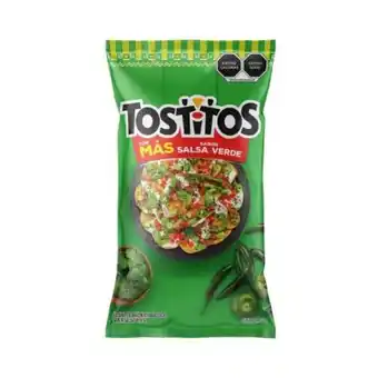 Totopos tostitos sabor salsa verde de 335 g