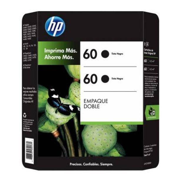 Sam's Club Cartucho de tinta hp cr294bl negro 2 pzas j3p27bl oferta