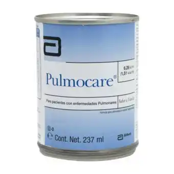 Sam's Club Pulmocare 6.29 kj/ml sabor vainilla con 237 ml oferta