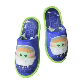Sam's Club Pantufla para niño star wars talla 23 azul oferta