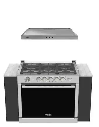 Liverpool Estufa a gas mabe 79 cm xoc80800cmpuv801ssx0 oferta