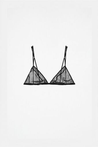 ZARA Bralette triangular seda oferta