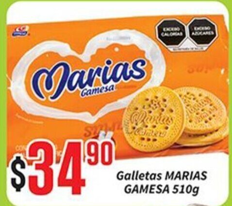 Super Gutiérrez Galletas MARIAS GAMESA 510g oferta