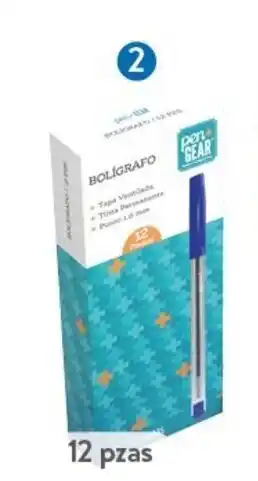 Walmart Pen+Gear Boligrafos 12 pzas oferta
