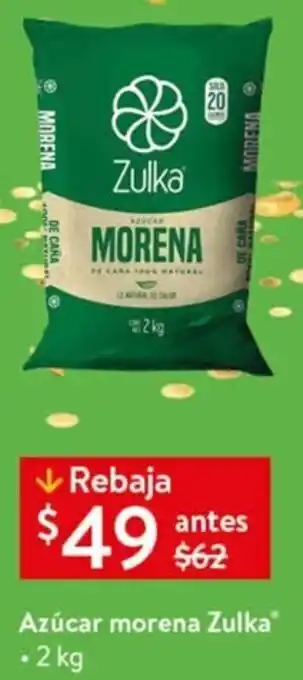 Walmart Express Azúcar Morena Zulka 2kg oferta