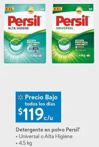 Detergente en Pavo Persil 4,5kg