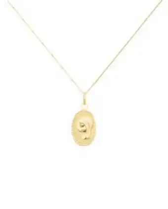 Joyerías Bizzarro Medalla de madona sin cadena oro amarillo 14k oferta