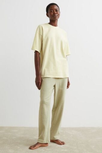 H&M Playera de algodón oferta