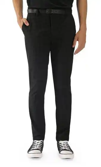 C&A Pantalón fit skinny con cinturón oferta