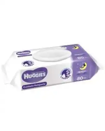 Toallitas humedas huggies cuidado relajante 80 piezas
