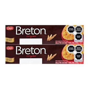 Galletas breton ajonjolí dare breton 2 pzas de 225 g