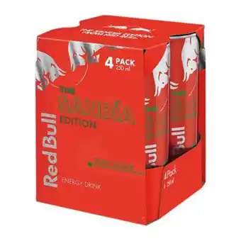 Sam's Club Bebida energética red bull sandía 4 pzas de 250 ml c/u oferta