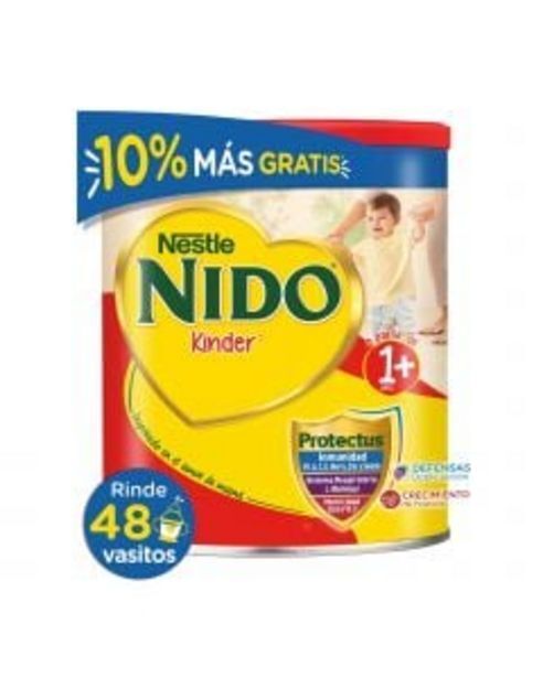 Farmacias del Ahorro Alimento para niños nido kinder lata 1.6kg + 160g oferta