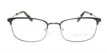 Lente oftálmico para hombre aldo conti ac21906 morado/gunmetal